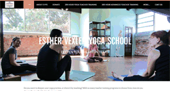 Desktop Screenshot of esthervexleryogaschool.com